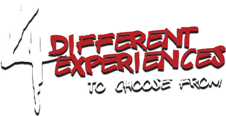 4 Different Experiences to Choose From